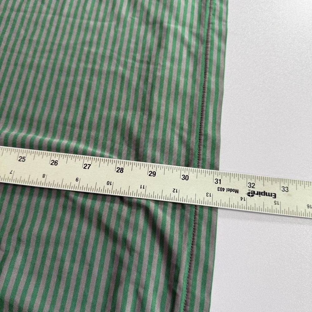 RLX‎ Ralph Lauren Polo Shirt Mens Medium Green Gray Golf Performance Stretch